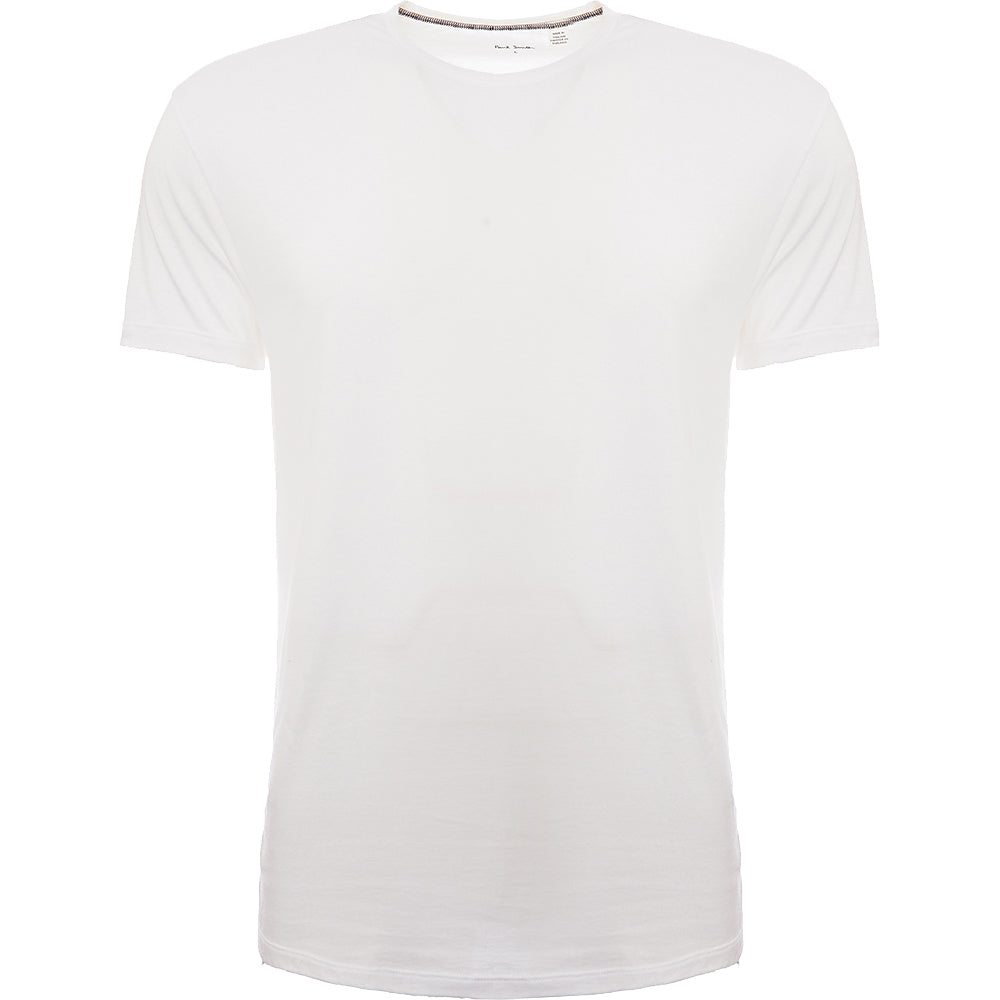 Paul Smith Mens Crew Neck T-Shirt in White