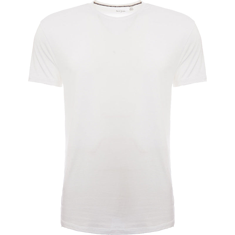 Paul Smith Mens Crew Neck T-Shirt in White