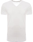 Paul Smith Mens V Neck T-Shirt in White