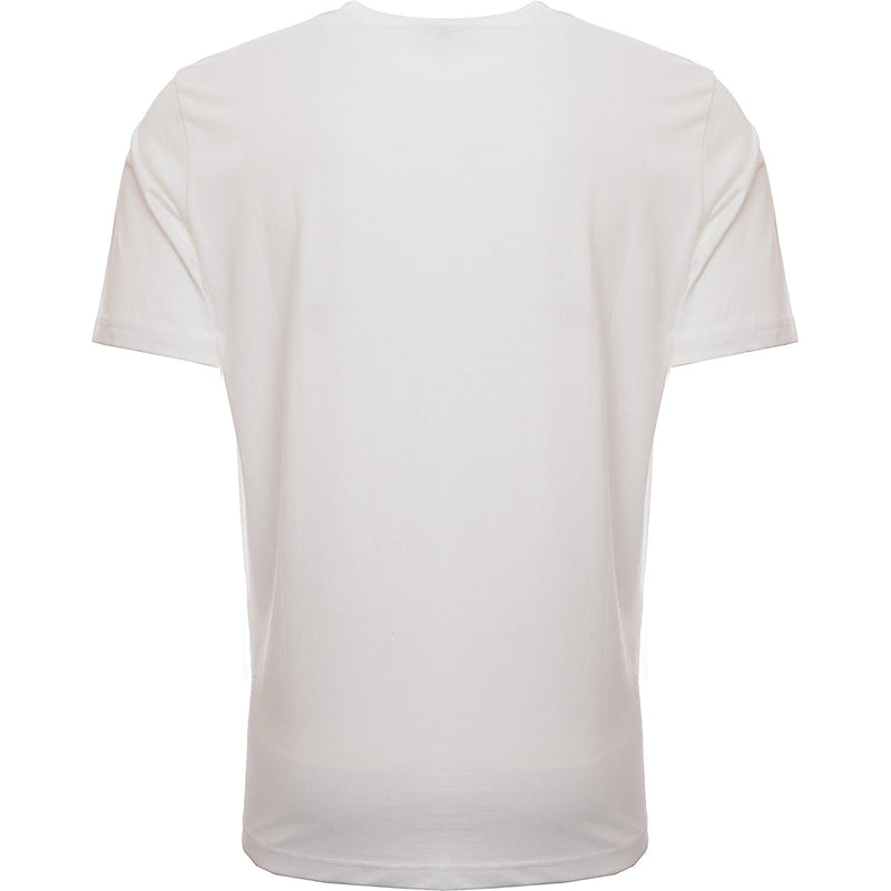 Paul Smith Mens V Neck T-Shirt in White