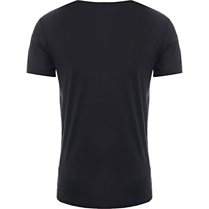 Paul Smith Mens V Neck T-Shirt in Black