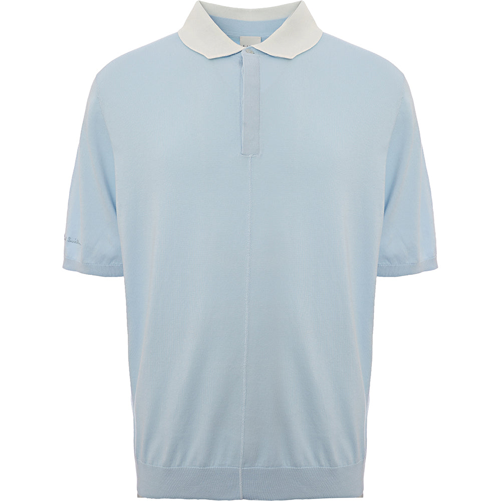 Paul Smith Mens Pullover Ss Polo Shirt in Blue