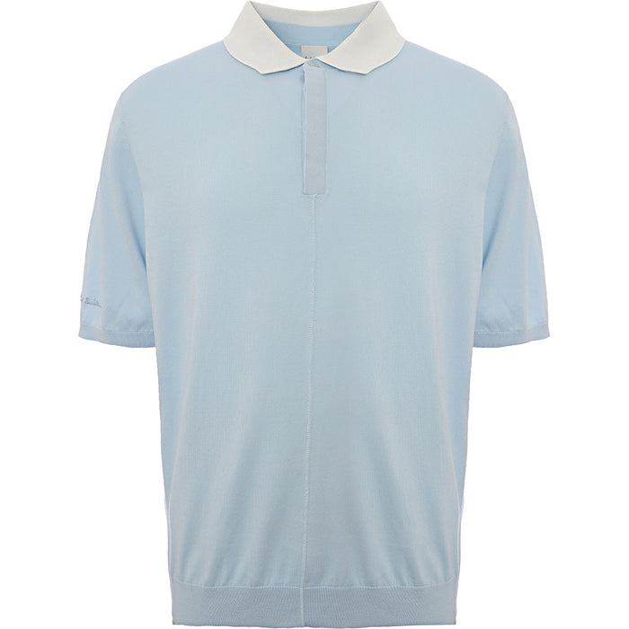 Paul Smith Mens Pullover Ss Polo Shirt in Blue