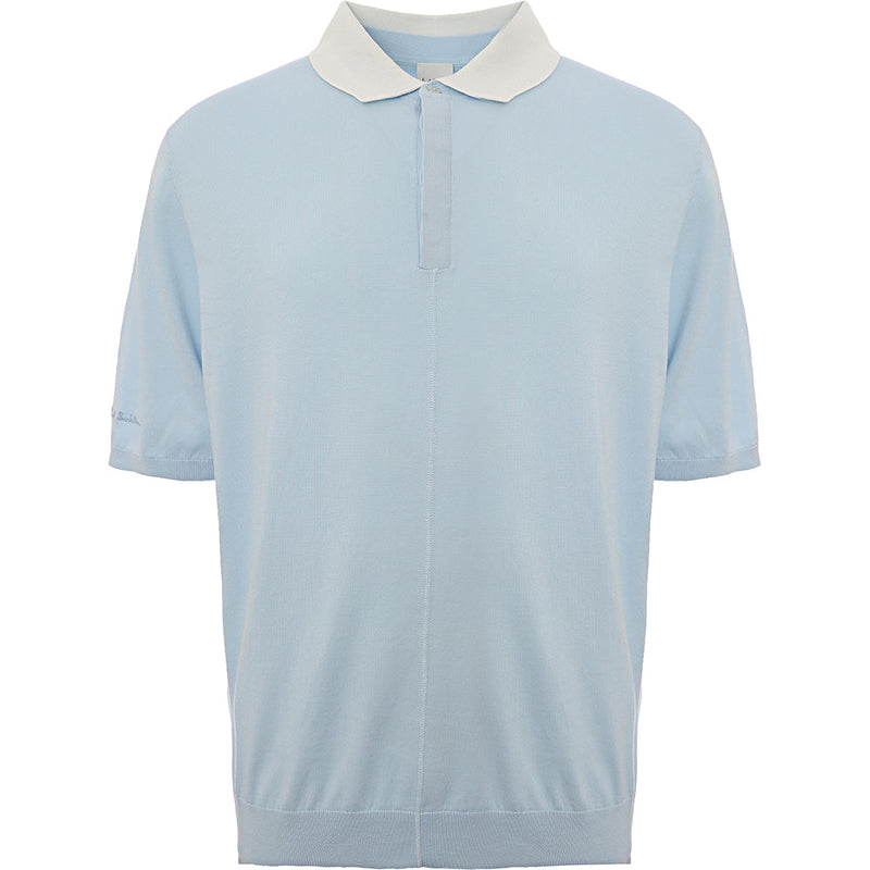 Paul Smith Mens Pullover Ss Polo Shirt in Blue