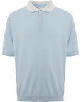 Paul Smith Mens Pullover Ss Polo Shirt in Blue