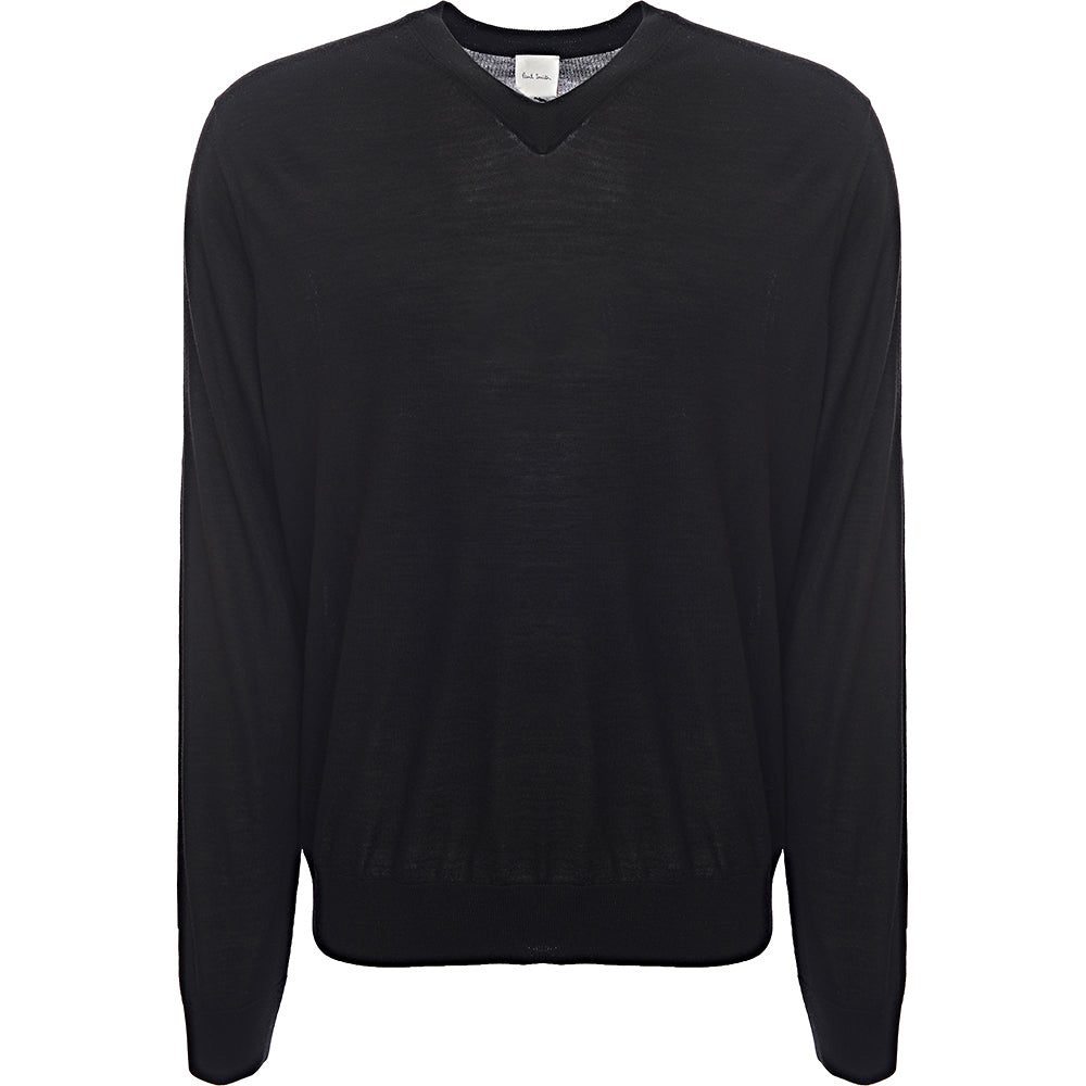 Paul Smith Mens Pullover Crew Neck in Black