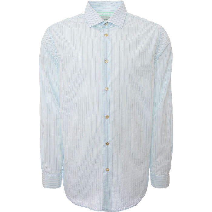 Paul Smith Mens S/C Modern Shirt in Blue