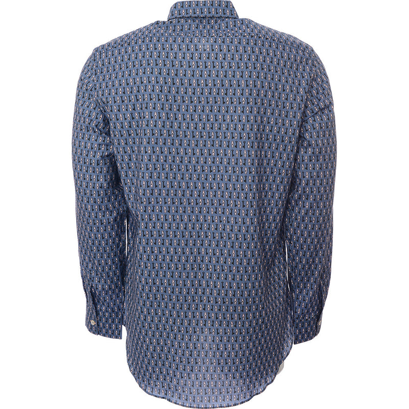 Paul Smith Mens S/C Tailored Shirt in Blue