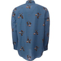 Paul Smith Mens S/C Tailored Shirt in Blue