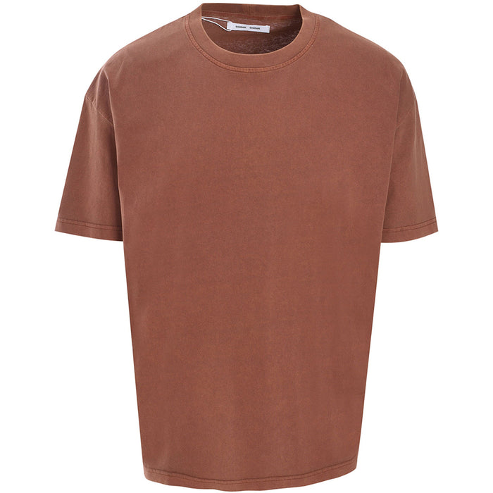 Samsoe Men's Brown Pigment T-Shirt 14508