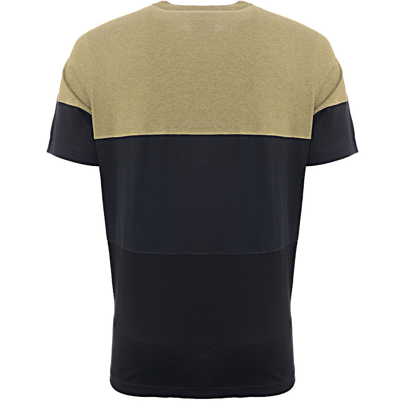 Paul Smith Mens Reg Fit Ss T-Shirt Colour Block in Green