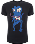 Paul Smith Mens Slim Fit Ss T-Shirt Ps Alien in Black