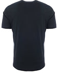 Paul Smith Mens Slim Fit T-Shirt Floral Skull Logo in Blue