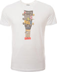 Paul Smith Mens Reg Fit Ss T-Shirt Headstock in White