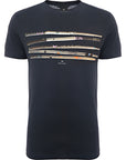 Paul Smith Mens Slim Fit Ss T-Shirt Drumsticks in Black