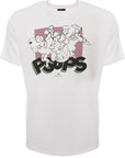 Paul Smith Mens Reg Fit Ss T-Shirt Ps Ops in White