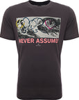 Paul Smith Mens Reg Fit Ss T-Shirt Monkey Never in Grey