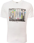 Paul Smith Mens Reg Fit Ss T-Shirt Videos in White