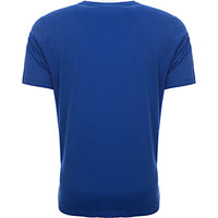 Paul Smith Mens Reg Fit Ss T-Shirt Zebra Badge in Blue