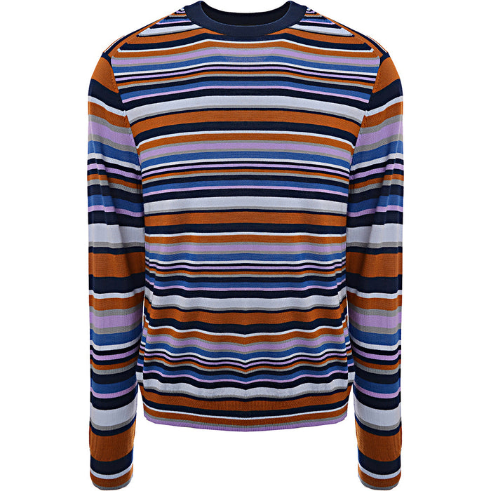 Paul Smith Mens Pullover Crew Neck in Multicoloured