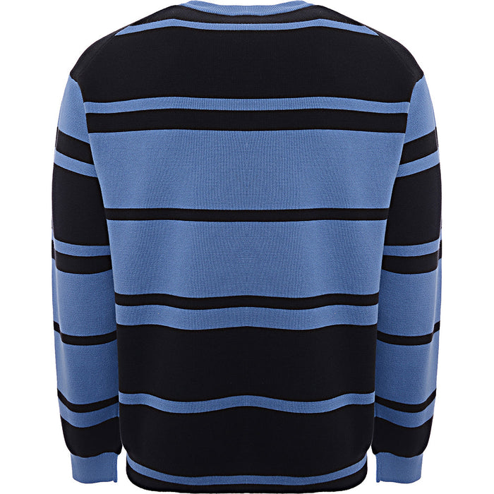 Paul Smith Mens Pullover Crew Neck Happy in Blue