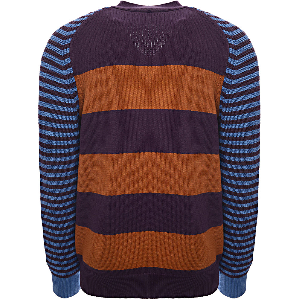 Paul Smith Mens Button Thru Cardigan in Multicoloured