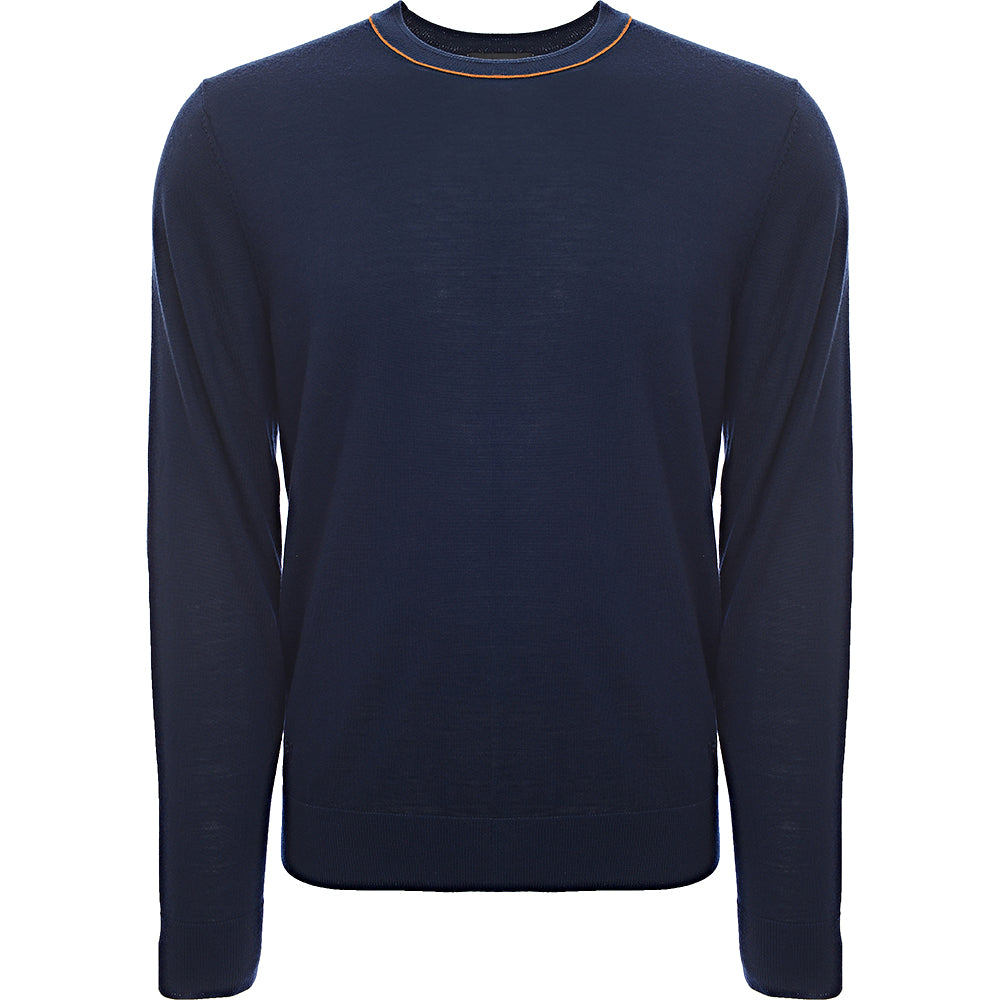 Paul Smith Mens Pullover Crew Neck in Navy