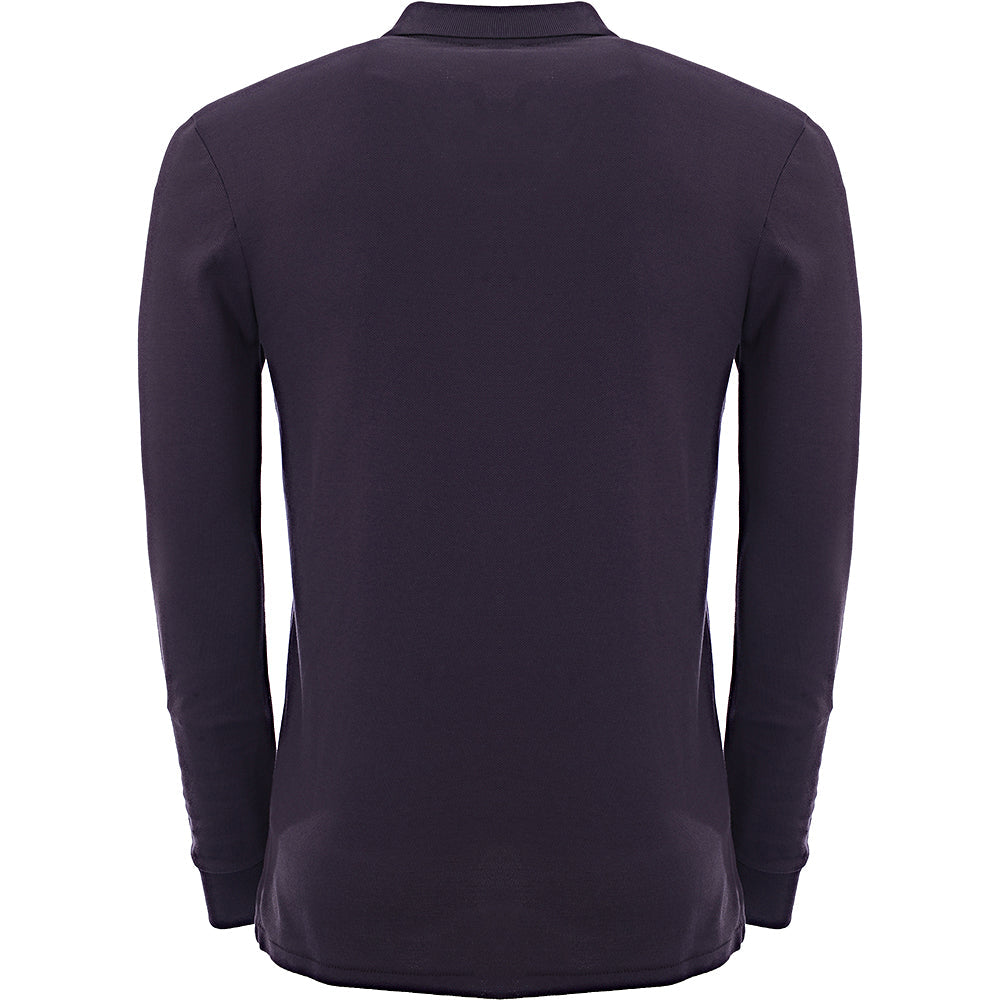 Paul Smith Mens Reg Fit Ls Polo Shirt in Purple