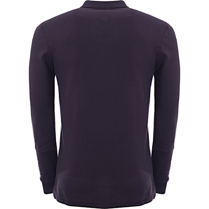 Paul Smith Mens Reg Fit Ls Polo Shirt in Purple