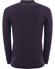 Paul Smith Mens Reg Fit Ls Polo Shirt in Purple