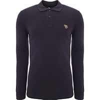 Paul Smith Mens Reg Fit Ls Polo Shirt Zebra in Purple