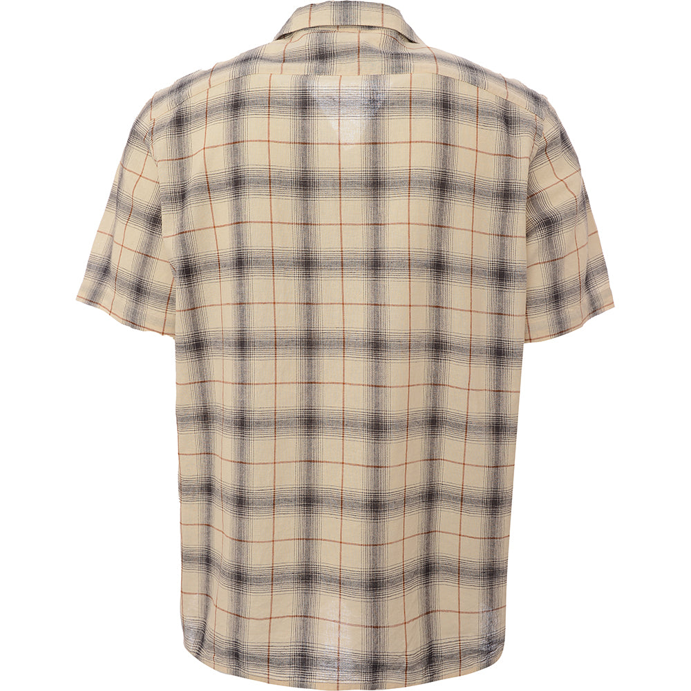 Paul Smith Mens Ss Casual Fit Shirt in Beige