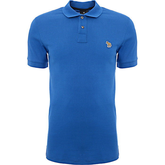 Paul Smith Mens Reg Fit Ss Polo Shirt in Blue