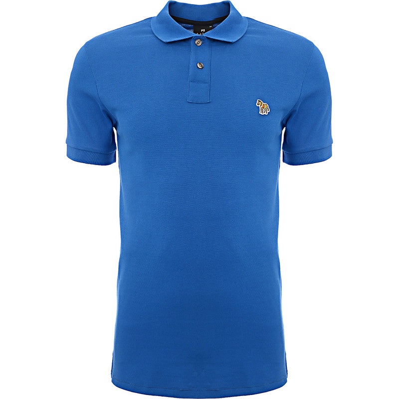 Paul Smith Mens Reg Fit Ss Polo Shirt in Blue