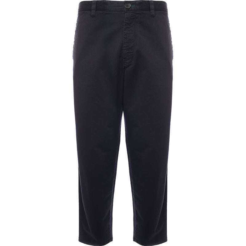 Paul Smith Mens Barrel Fit Chino Zebra Emb in Navy