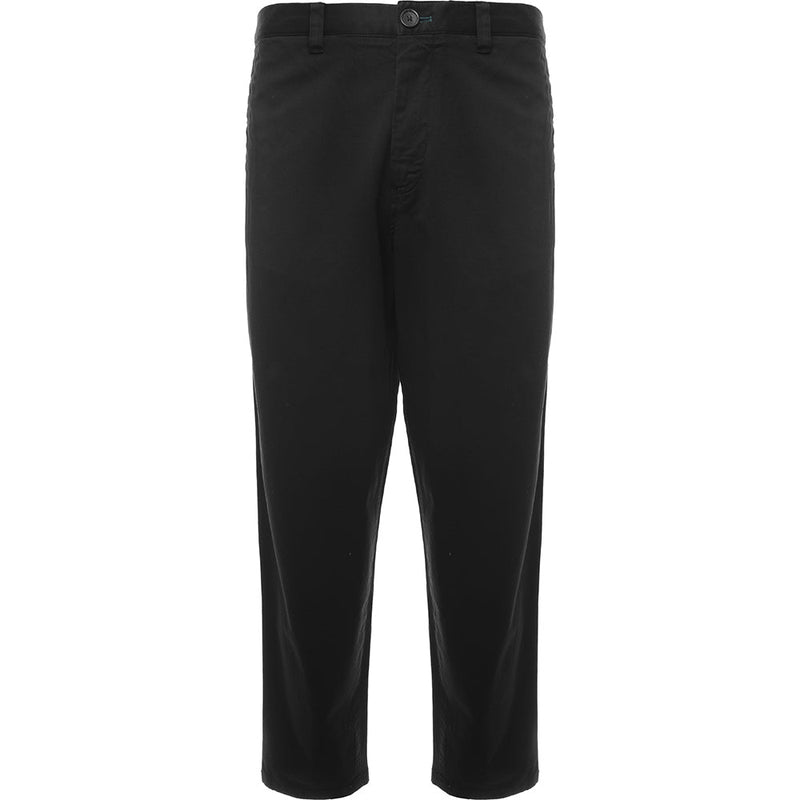 Paul Smith Mens Barrel Fit Chino Zebra Emb in Black