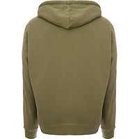 Paul Smith Mens Ls Hoody Life Lived Print in Green