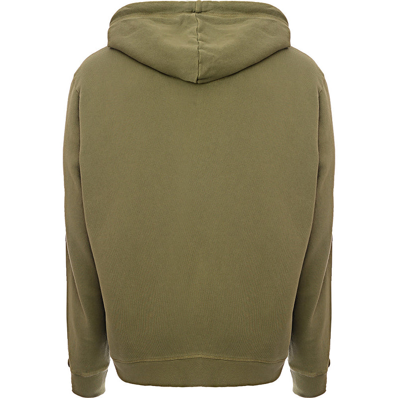 Paul Smith Mens Ls Hoody Life Lived Print in Green