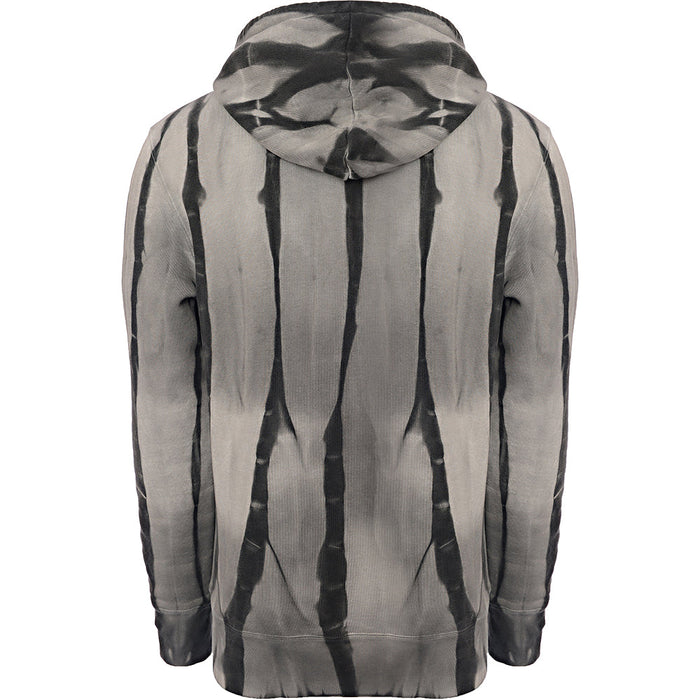 Paul Smith Mens Reg Fit Hoodie Happy Tie Dye in Black