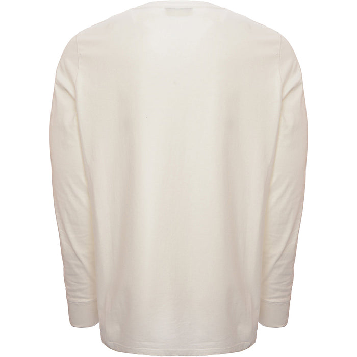 Paul Smith Mens Ls T-Shirt Ravewave Large in White