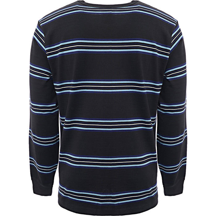 Paul Smith Mens Reg Fit Ls Top Happy in Black