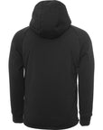 Paul Smith Mens Hooded Mixed Media Jacket In Black