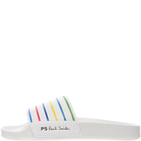 Paul Smith Mens Shoe Summit White Stripes in White