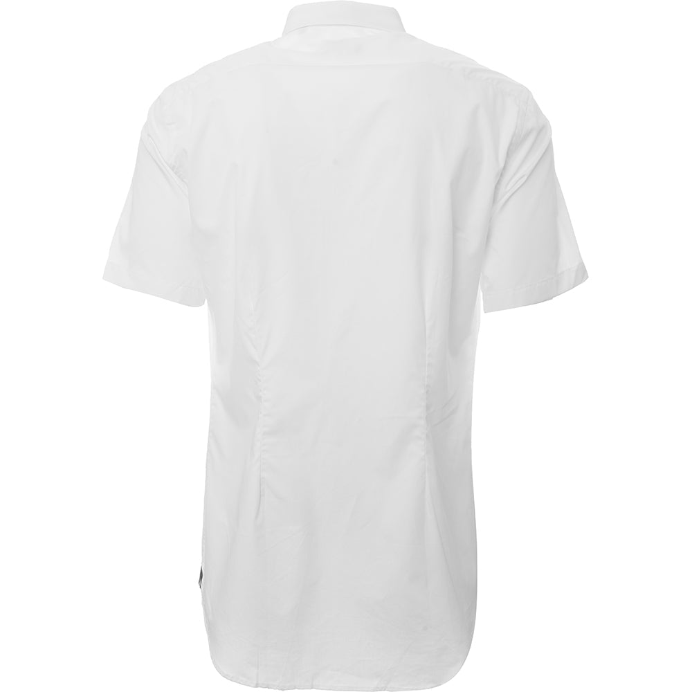 Paul Smith Mens Formal Ss Shirt Tailored in White