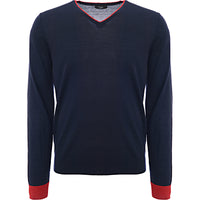 Paul Smith Mens Pullover V Neck in Navy