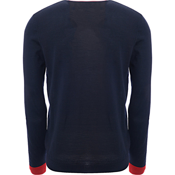 Paul Smith Mens Pullover V Neck in Navy