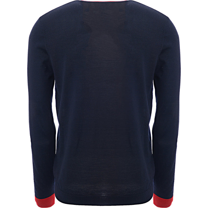 Paul Smith Mens Pullover V Neck in Navy