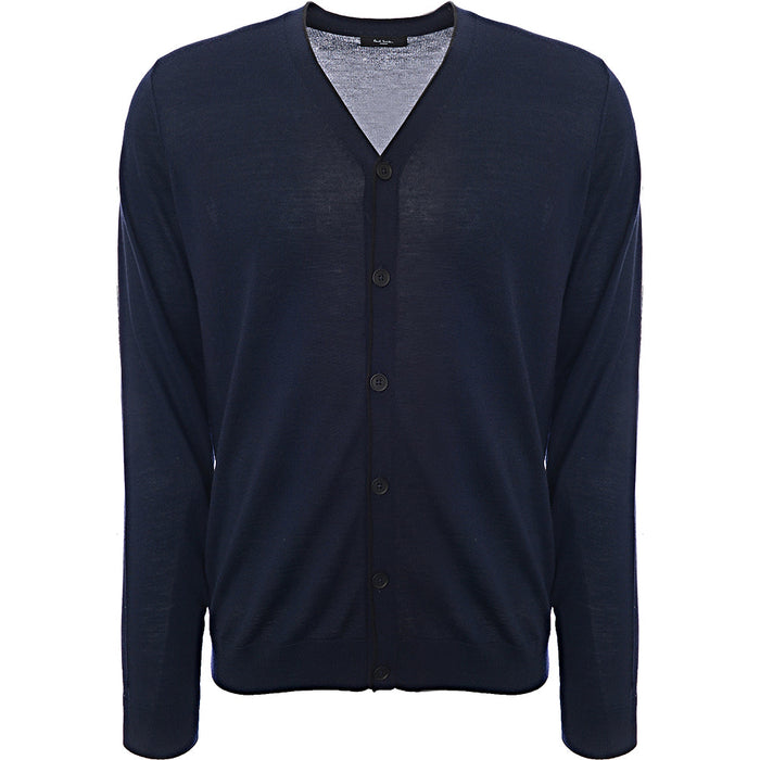 Paul Smith Mens Cardigan In Navy in Navy