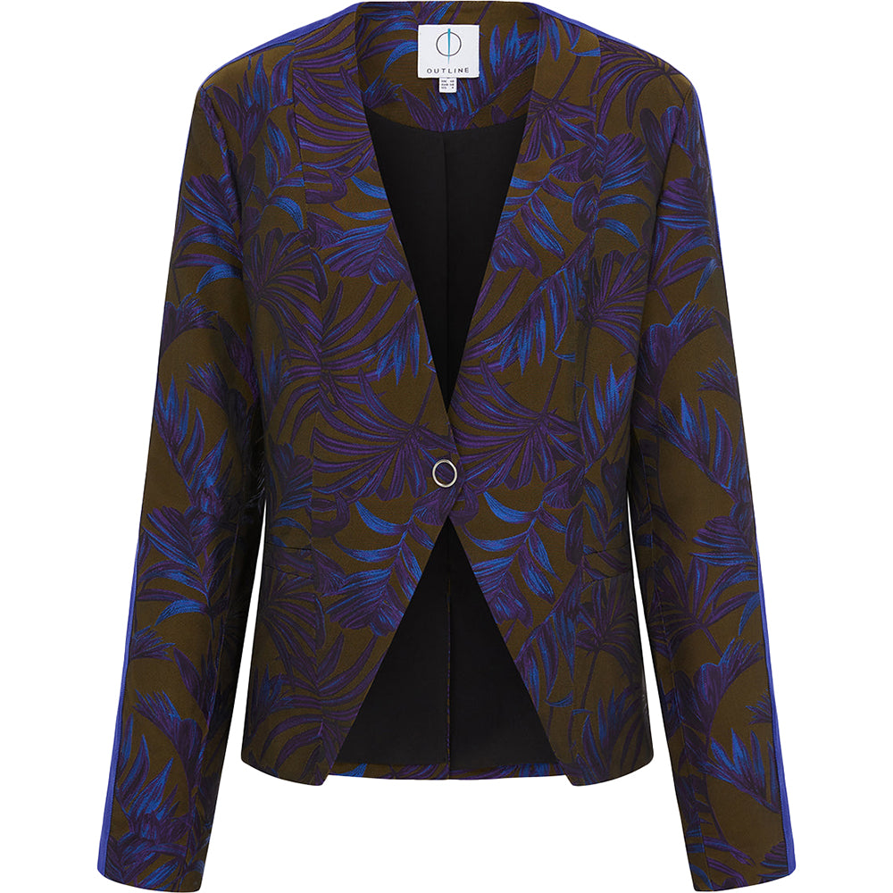 Outline London Womens Maygrove Jacket in Floral