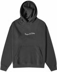 Museum Of Peace And Quiet Mens Black Wordmark Hoodie